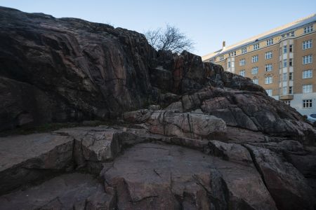 岩石,国外,城镇,芬兰,建筑