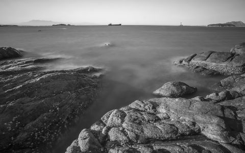 海洋,岩石,自然风光