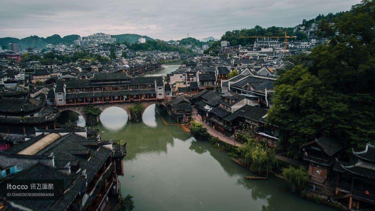 传统建筑,民居,自然风光