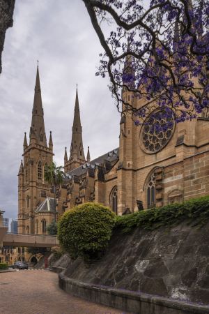 教堂,建筑,城镇,宗教文化,历史古迹,国外,澳大利亚,悉尼