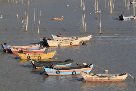 自然风光,海洋,船,霞浦,中国,福建