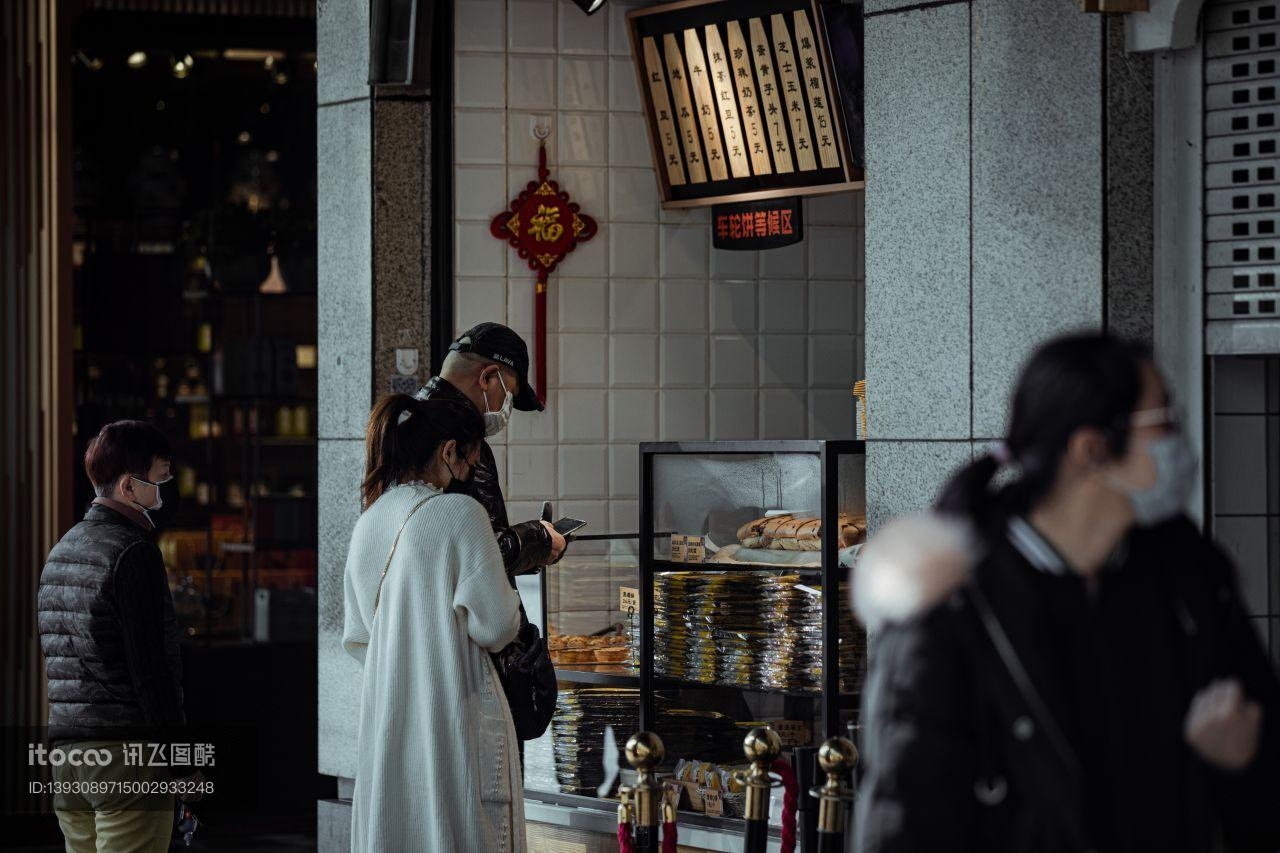 沿街店铺,疫情,生活工作