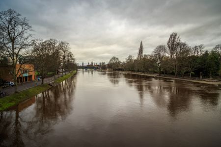 江河,湖泊,自然风光,天空,树木,植物