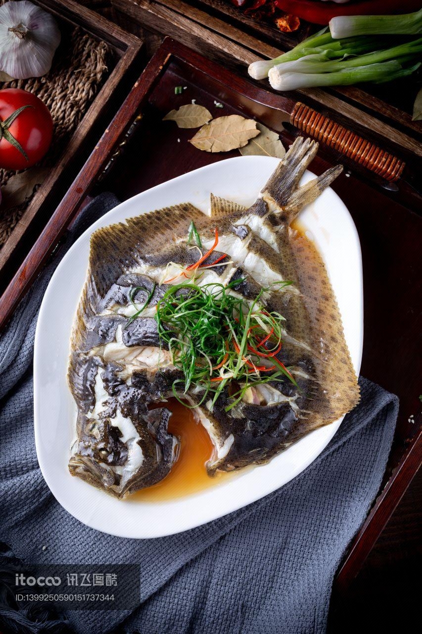 中餐,多宝鱼,食物