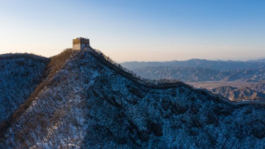 怀柔,山峦,箭扣长城,长城,自然风景,建筑,中国,北京