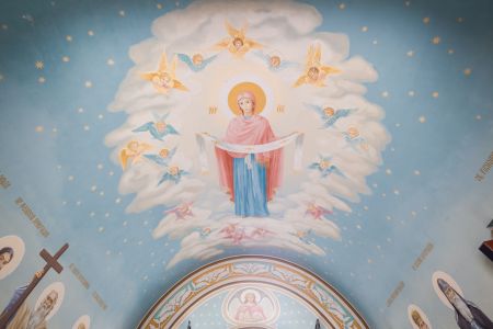 生活工作,设计素材,国外,建筑,宗教文化,历史古迹,壁画,乌克兰