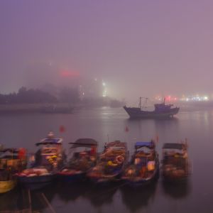 江河,自然风光,全景,天空