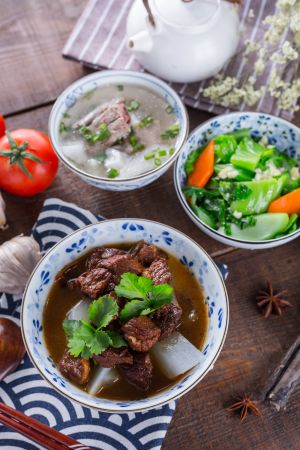 中餐,红烧排骨,羊肉汤,生活工作,美食,主食