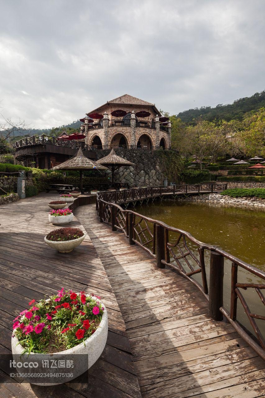 建筑,台湾,景点