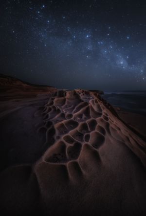天空,星星,星空,自然风光,荒漠,沙漠,夜晚,全景,天文,太空