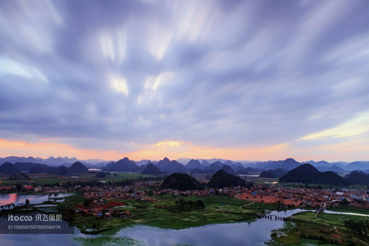 自然风光,天空,文山