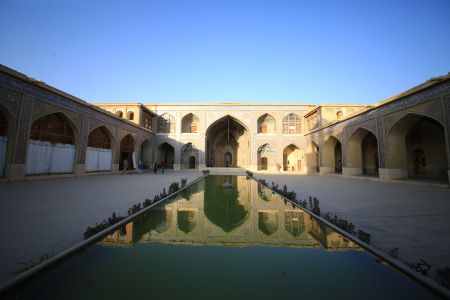 建筑,景点,池塘,城镇,国外,天空,全景,传统建筑,伊朗