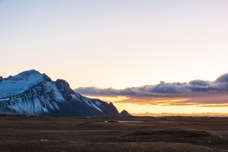 冰岛,霍芬,自然风光,雪山,国外