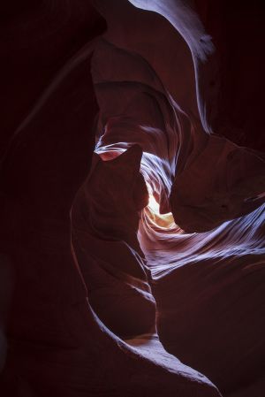 自然风光,峡谷,岩石,仰拍