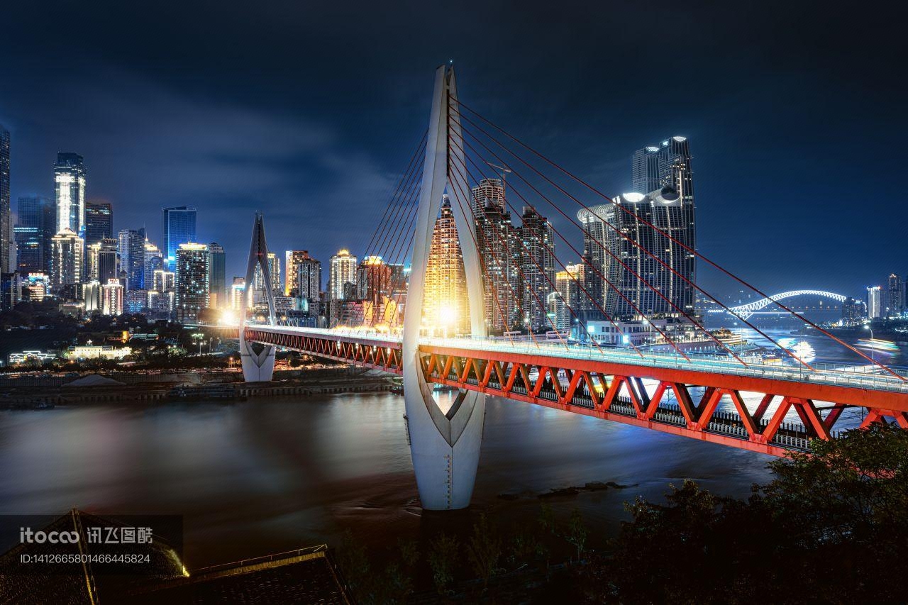 建筑,都市夜景,城市夜景