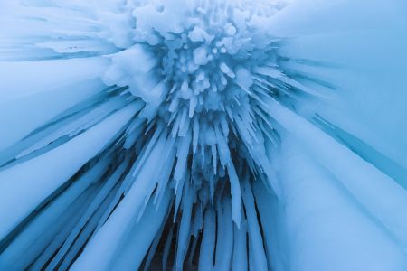 自然风光,雪,国外,洞穴溶洞,俄罗斯