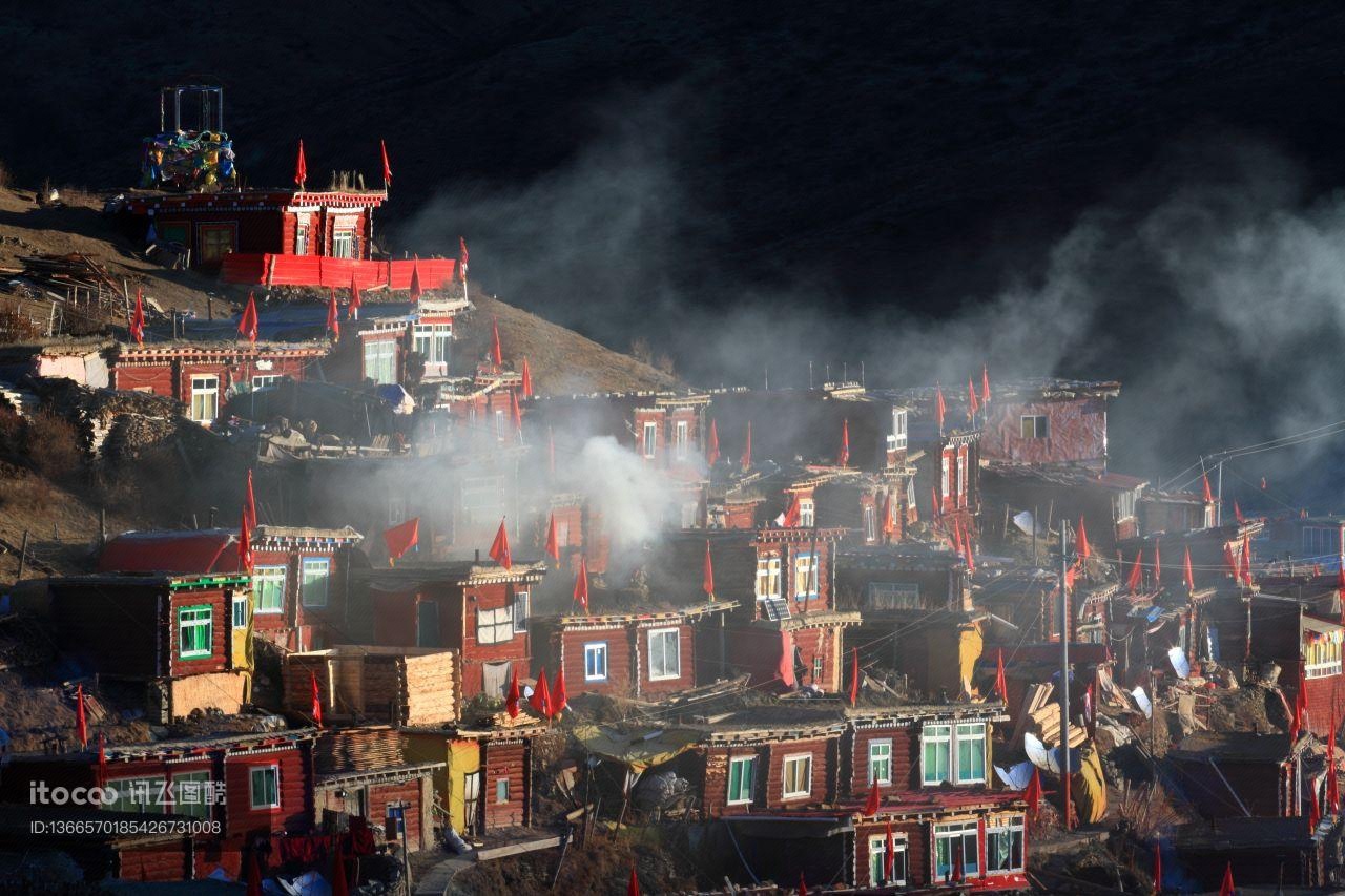 建筑,民居,建筑夜景