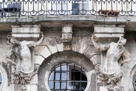 雕像,雕塑,城镇,建筑,历史古迹,乌克兰,国外