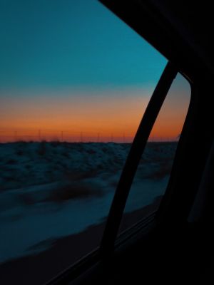 天空,霞光,道路,夜晚,交通工具,汽车,沙滩,海洋