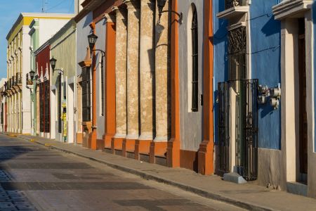 建筑,城镇,城市道路,墨西哥,街道,国外