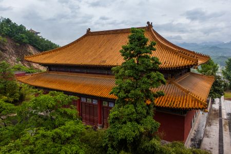 建筑,平顶山,中式传统建筑,河南,特写,树木,城镇