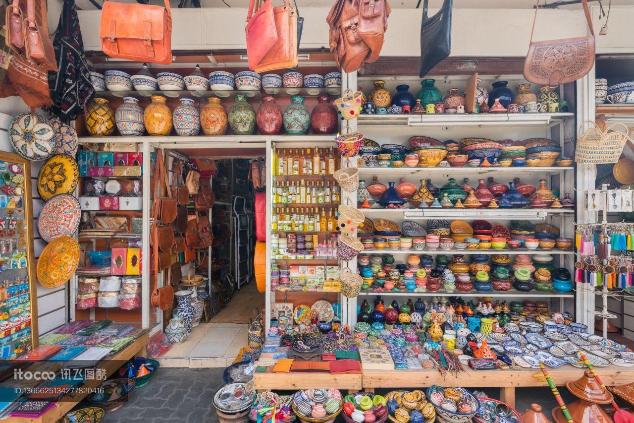 摩洛哥,商品,瓷器