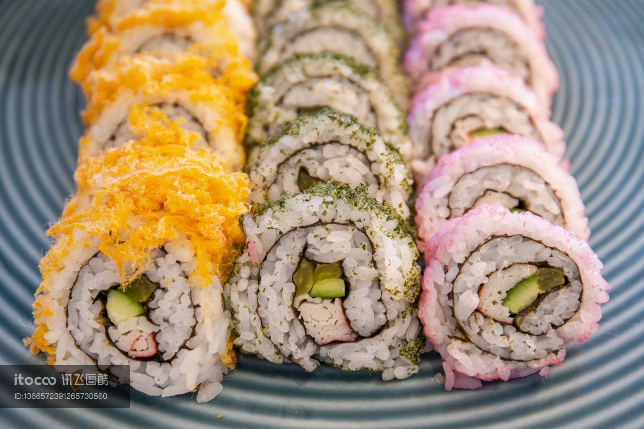 寿司,食物,紫菜包饭