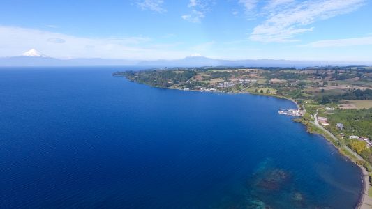 海洋,国外,自然风光,村镇,天空,智利