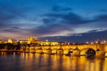 现代建筑,国外,江河,建筑,自然风光,天空,捷克