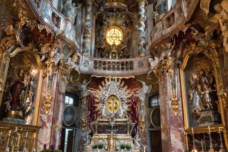 德国,建筑,特写,教堂内部,现代建筑,慕尼黑,生活工作,国外