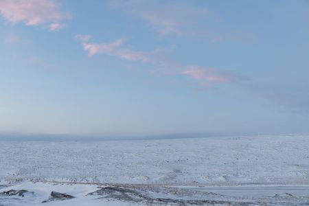 自然风光,雪,平原,天空,冰岛,白云