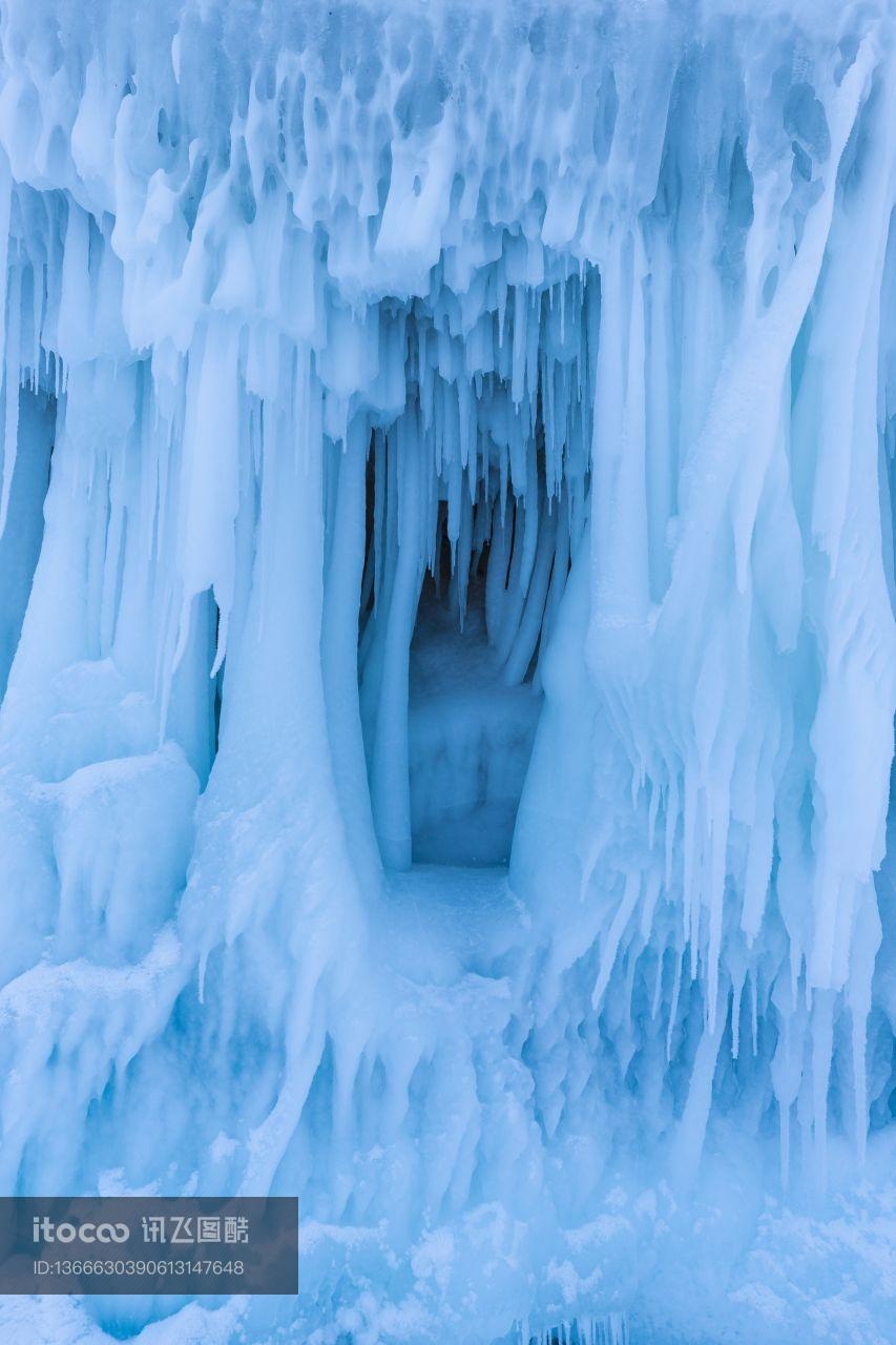 冰雪,自然风光,雪山