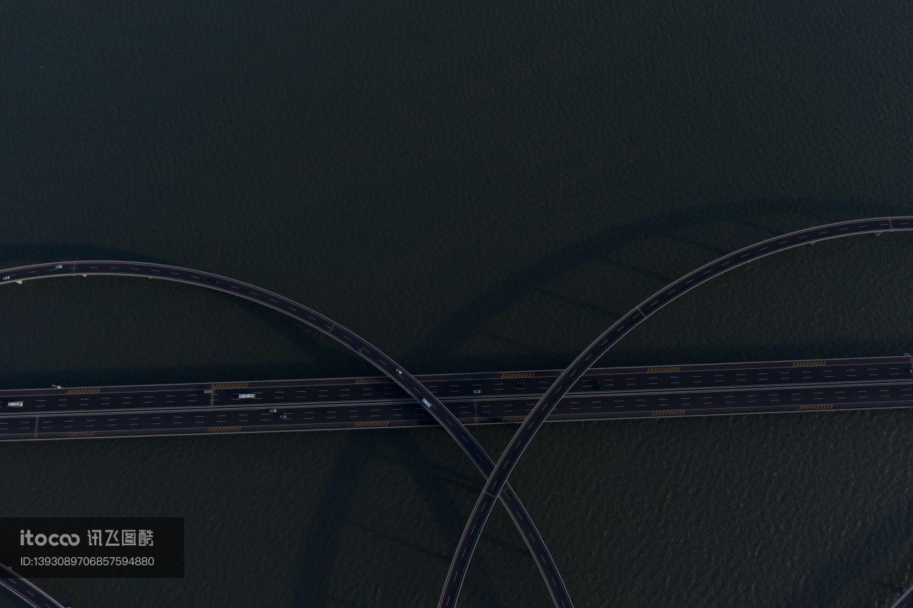 桥,杭州湾大桥,航拍