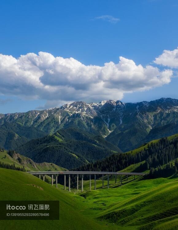 自然风景,新疆维吾尔自治区,赛里木湖风景区