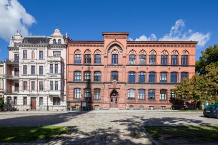 现代建筑,剧院/博物馆/礼堂,城镇,建筑,民俗风情,道路,城市道路,波兰,托伦