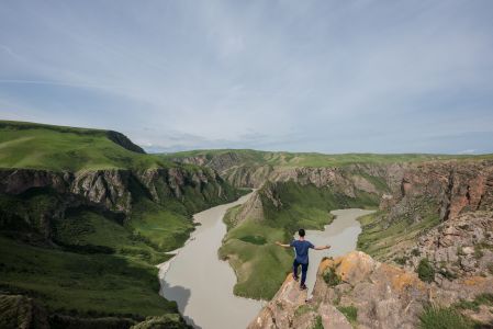 自然风光,山川,江河,全身像