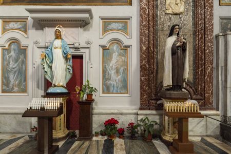 教堂内部,罗马,建筑,国外,意大利,城镇,景点,教堂,宗教文化,历史古迹,雕塑,壁画