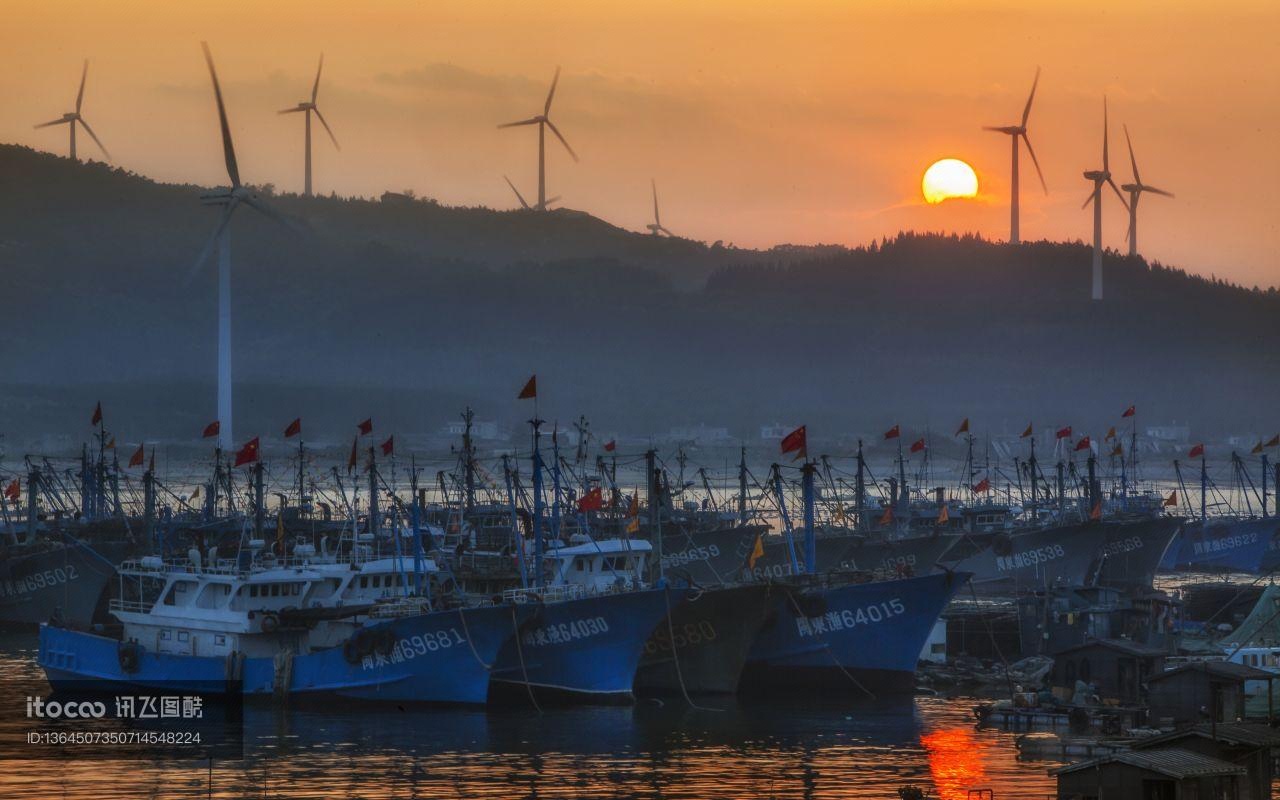 天空,湖泊,海洋