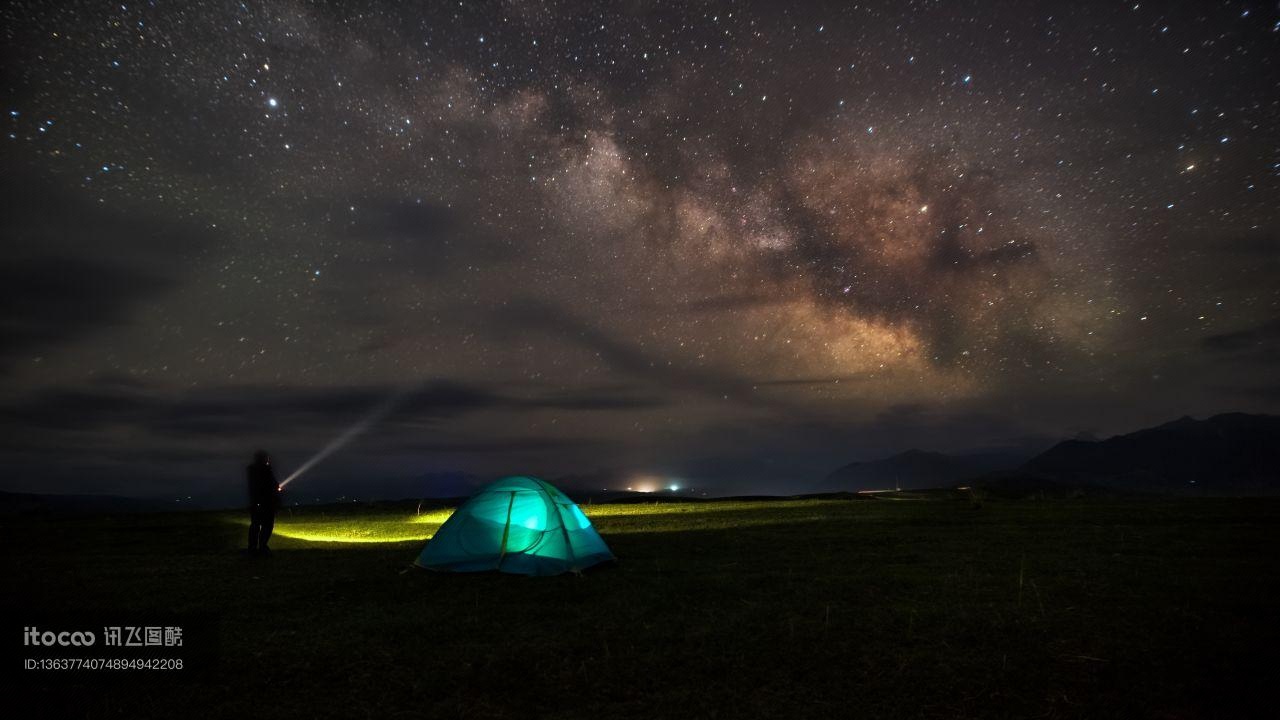 自然风光,星空,天空