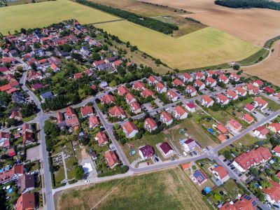 现代建筑,鸟瞰图,建筑,城镇,村镇,国外,德国