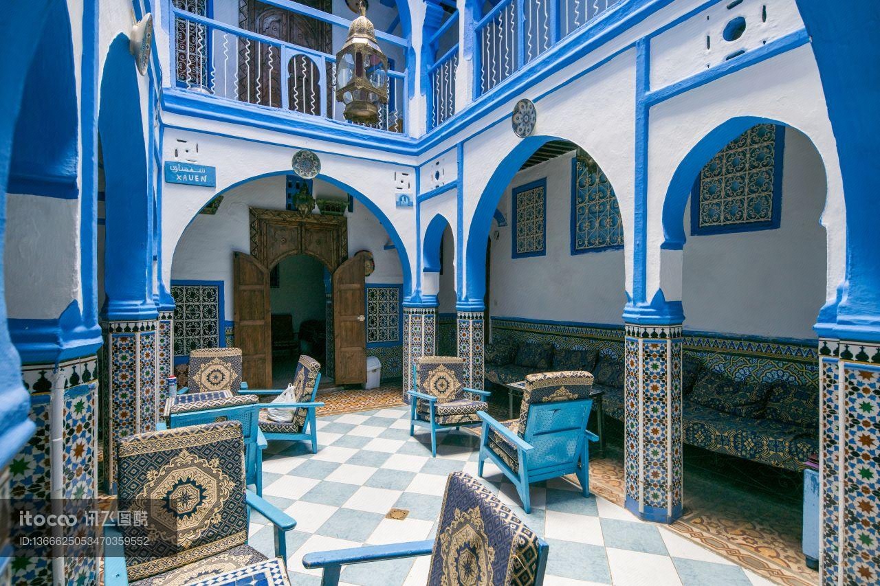 摩洛哥,家具,门