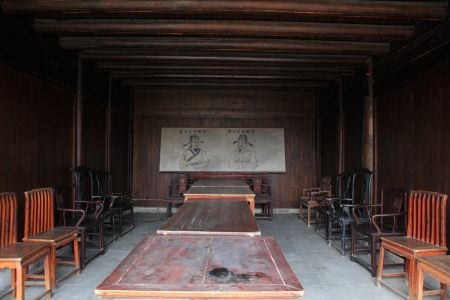 城镇,建筑,宁波,前童古镇,中国,浙江