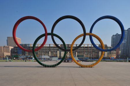 奥运五环,Logo,城镇