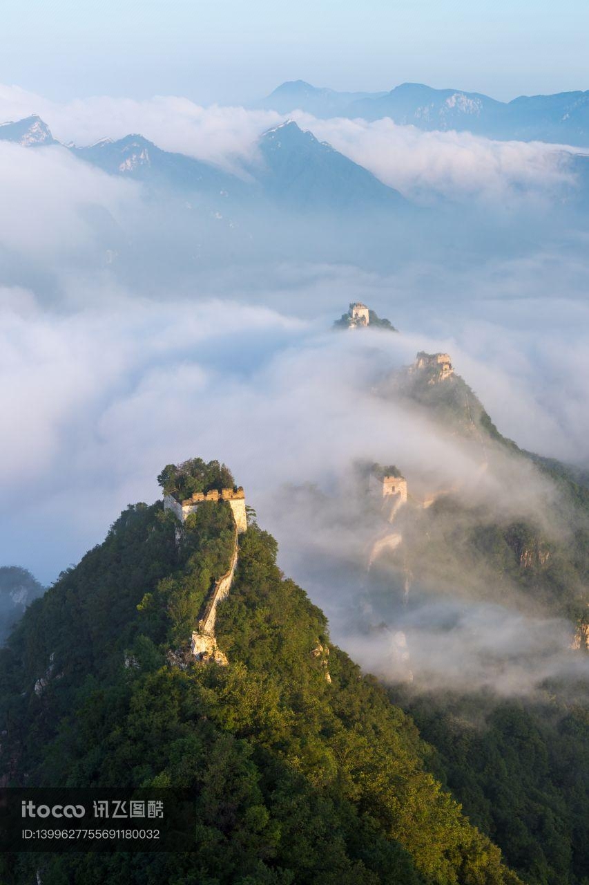 自然风光,历史古迹,箭扣长城