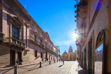 建筑,墨西哥,城市街道,国外,城镇,道路,天空