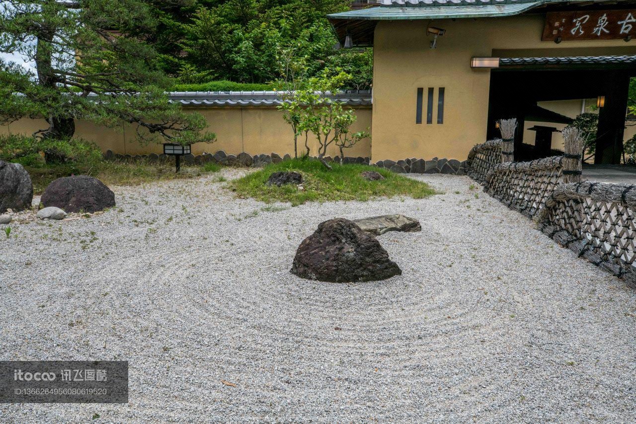 建筑,庭院,生活工作