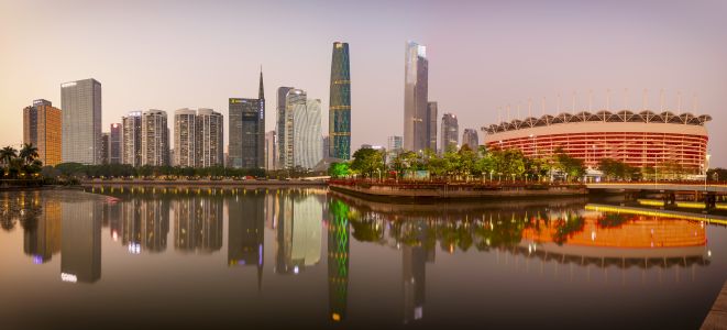 日落,全景,城镇,生活工作,都市,道路,景点,江河