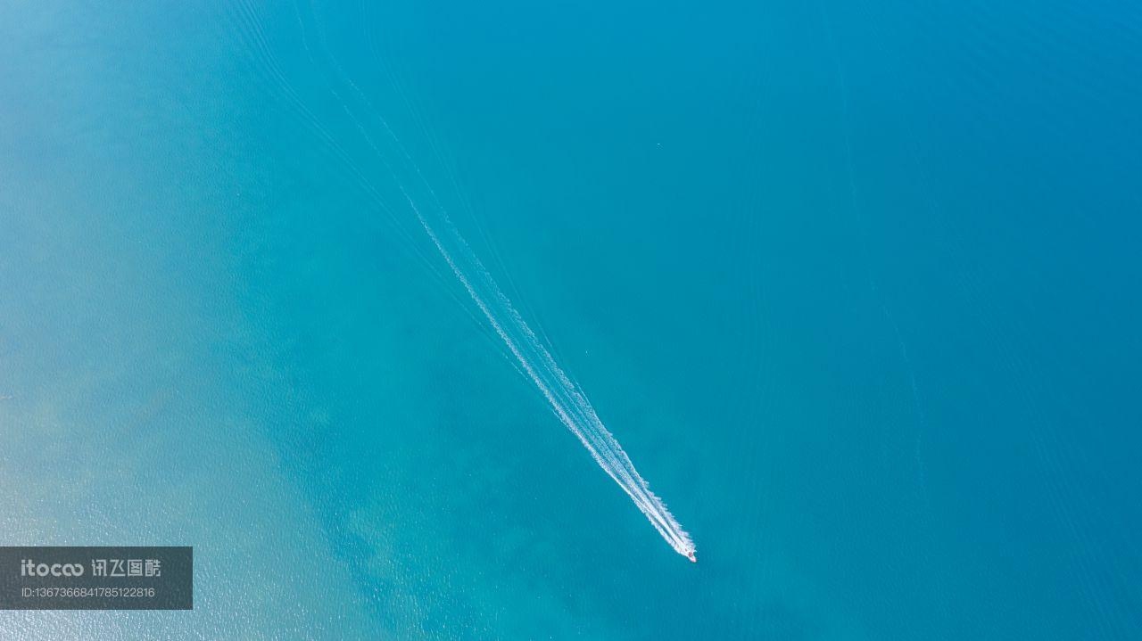 海洋,自然风光,气垫船