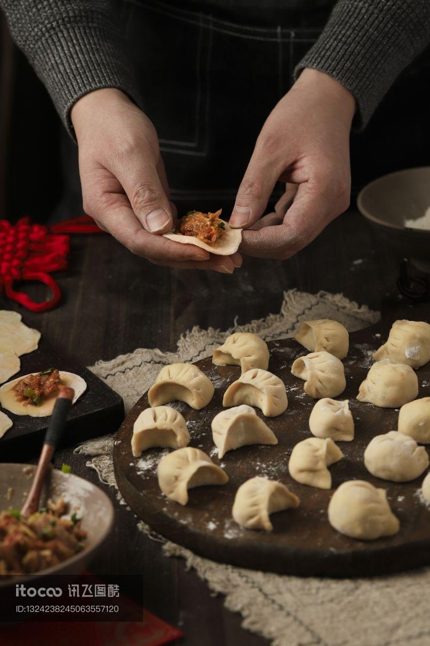 主食,美食,饺子