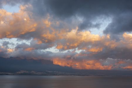 自然风光,天空,白云,湖泊